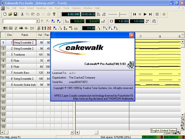 Cakewalk Pro Audio 9 Free Download