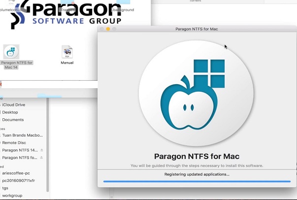 limitations of paragon ntfs for mac
